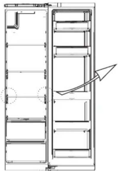 NODOR NorFrost INFINITY 178 TNF SS - Cleaning of Glass shelf - 1
