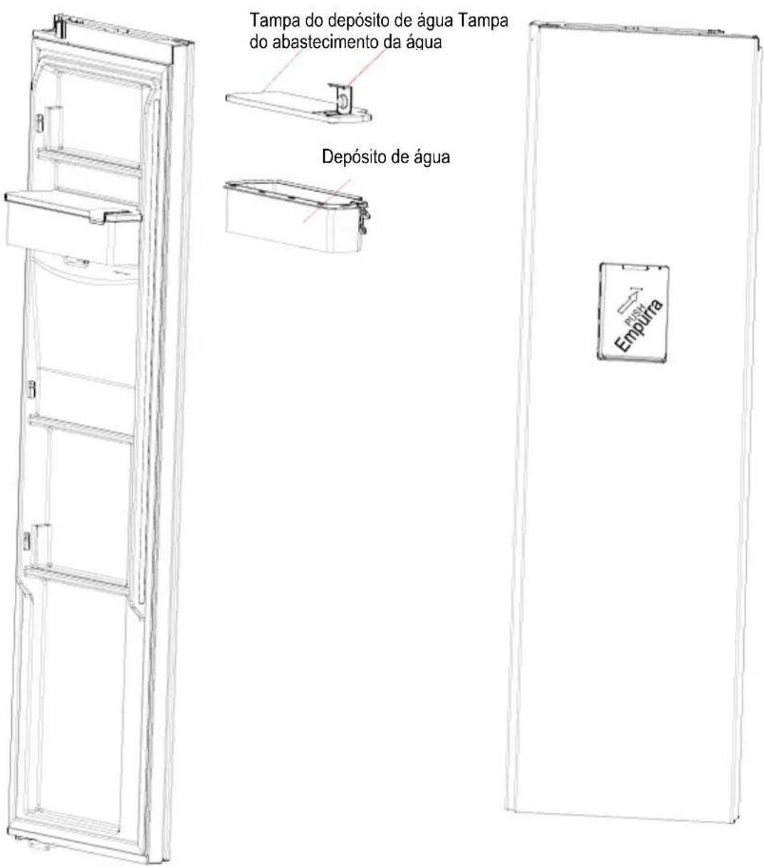NODOR NorFrost INFINITY 178 TNF SS - Utilização do dispensador de água - 1