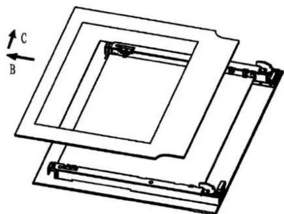 NODOR NorChef MO 4800 CU - Instrucció n de la puerta con acristalamiento extraí ble - 1