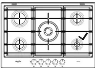 WHIRLPOOL GMWL 728/IXL - SPRÁVNÉ UMÍSTĚNÍ GRIDŮ - 1