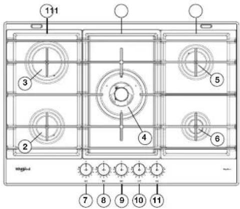 WHIRLPOOL GMWL 728/IXL - OPIS PRODUKTU - 1