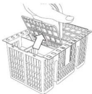 WHIRLPOOL WCIC 3C33 P - CUTLERY BASKET - 1