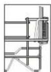WHIRLPOOL WCIC 3C33 P - VOLETS PLIABLES À POSITION RÉGLABLE - 1