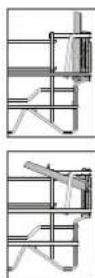 WHIRLPOOL WCIC 3C33 P - FOLDABLE FLAPS WITH ADJUSTABLE POSITION - 1