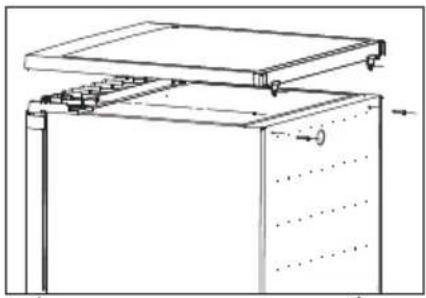 HISENSE FV105D4AW21 - Het omkeren van de deur - 1