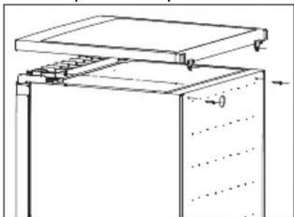 HISENSE FV105D4AW21 - Invertire la porta - 4