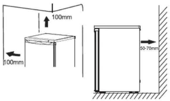 HISENSE FV105D4AW21 - Installation und Positionierung - 1