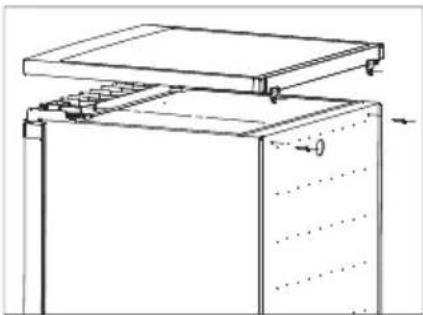 HISENSE FV105D4AW21 - Reverse the door - 1
