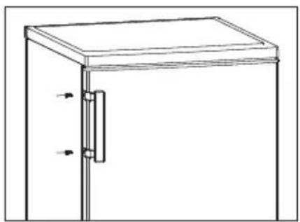 HISENSE FV105D4AW21 - Installation der Türgriffe - 2