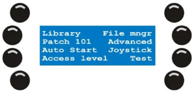 MARTIN smartMAC - Chapitre 8. Menu de configuration (Setup) - 1