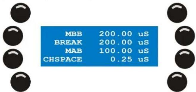 MARTIN smartMAC - Configuration de l'interface DMX : DMX Config - 1