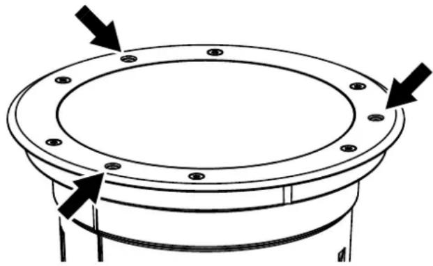 MARTIN Exterior Inground 400 Series - Pose du luminaire - 1