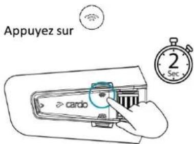 CARDO Packtalk Pro - CONFIGURATION D'UN INTERCOM NON-DMC - 8