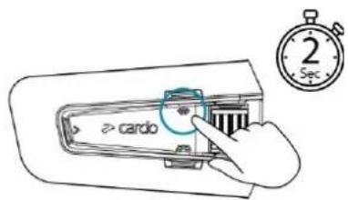 CARDO Packtalk Pro - CONFIGURATION D'UN INTERCOM NON-DMC - 9