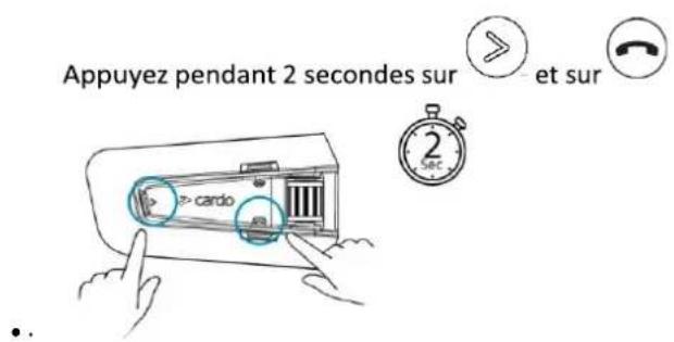 CARDO Packtalk Pro - Pour charger le module : - 3