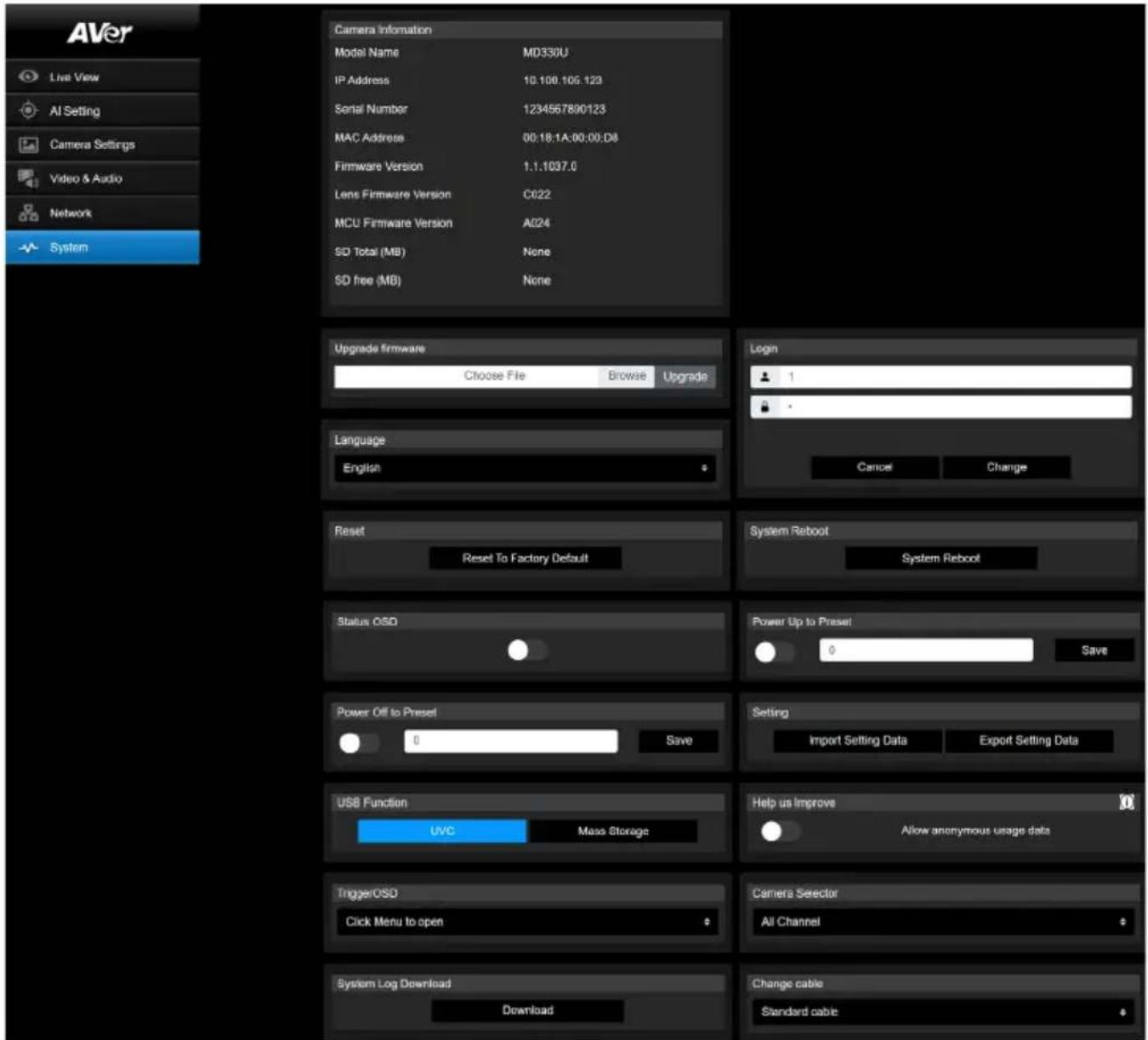 AVer MD330UI - System - 1