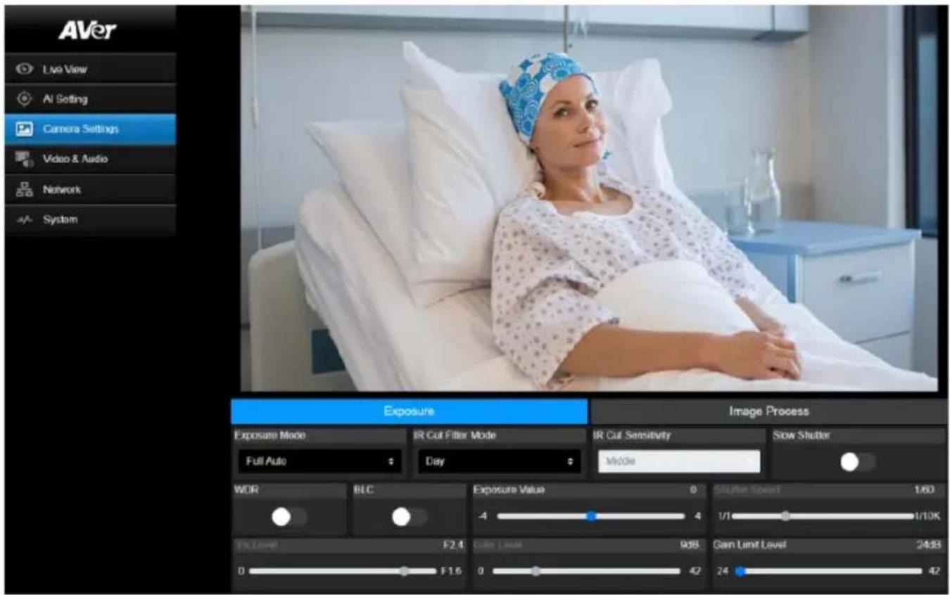 AVer MD330UI - Camera Settings - 1