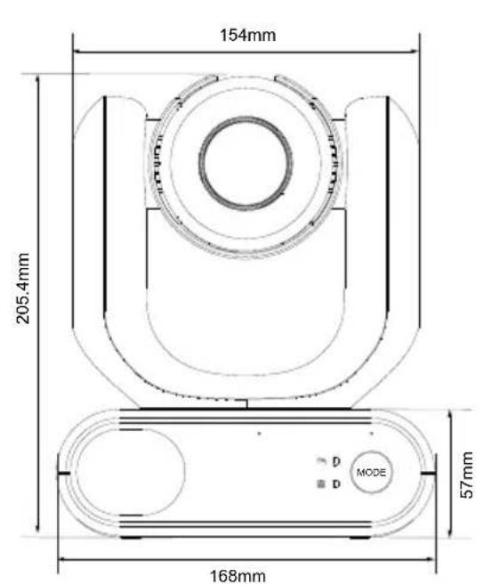 AVer MD330UI - Dimensions - 1