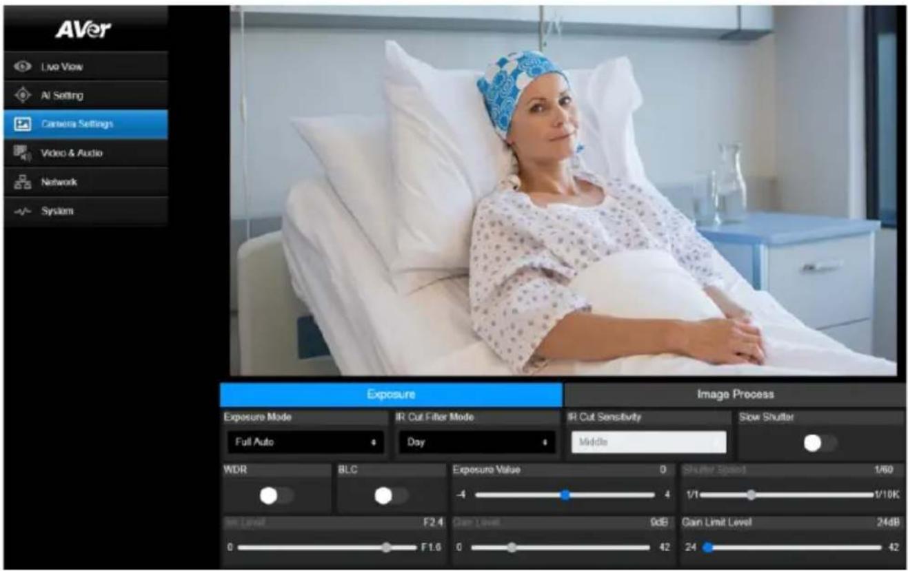 AVer MD330UI - 攝影機設定 (Camera Settings) - 1