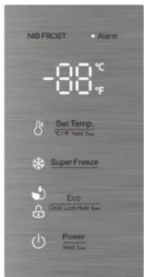 HISENSE FV298N4AWC - Display controls - 2