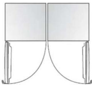 HISENSE FV298N4AWC - Installing refrigerators in pairs - 1