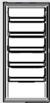 FRIGIDAIRE FRUF2020AW - Rangement dans la porte - 1