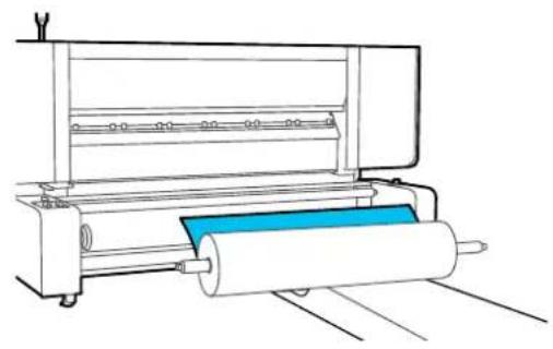 EPSON SureColor SC-F11000H - Chargement de l'unité chargement papier type de grande capacité - 12