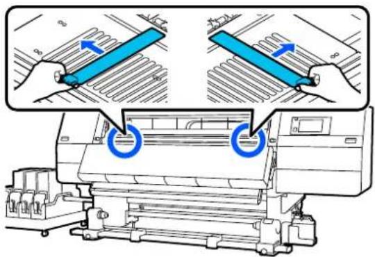 EPSON SureColor SC-F11000H - Chargement de l'unité de chargement papier de type standard - 3