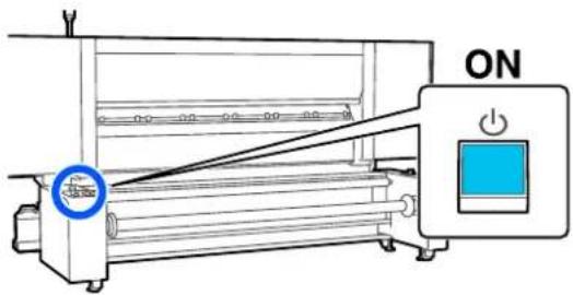 EPSON SureColor SC-F11000H - Chargement de l'unité chargement papier type de grande capacité - 1