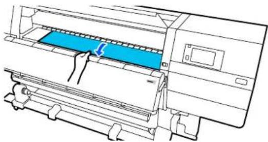EPSON SureColor SC-F11000H - Procédure d'entraînement d'enroulement - 1