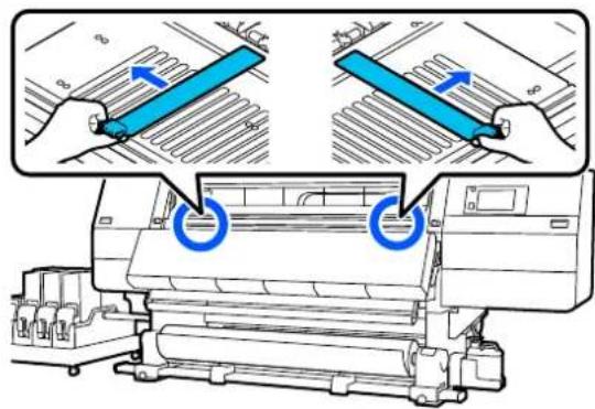 EPSON SureColor SC-F11000H - Retrait de l'unité chargement papier de type standard - 2