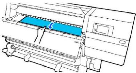 EPSON SureColor SC-F11000H - Procédure d'entraînement d'enroulement - 2