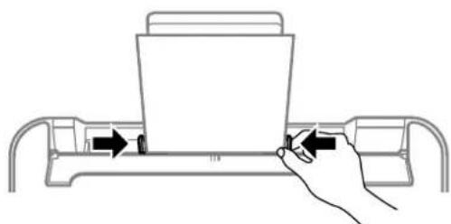 EPSON EcoTank ET-2862 - Chargement de papier dans le chargeur d'alimentation papier à l'arrière - 4