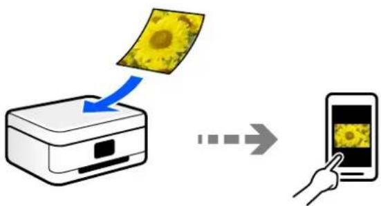 EPSON EcoTank ET-2862 - Numérisation directe depuis un périphérique intelligent - 1