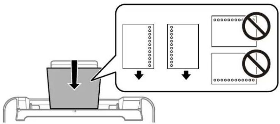 EPSON EcoTank ET-2862 - Chargement de papier préperforé - 1