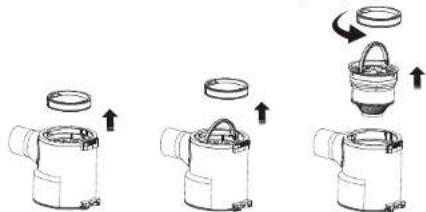 Concept VP6250 - REMOVING THE FILTER - 1