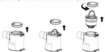 Concept VP6300 - DESMONTAR EL COLECTOR DE POLVO - 2