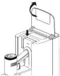 Concept VP6300 - A KÉSZÜLÉK TÖLTÉSE A FALI TARTÓBAN - 1
