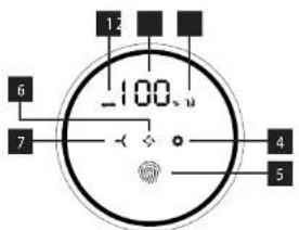 Concept VP6300 - BESCHREIBUNG DES DISPLAYS - 1