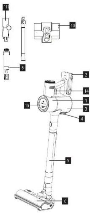 Concept VP6300 - IERICES APRAKSTS - 2