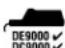 DEWALT DCH364 - Şarj cihazı ve akü üzerindeki etiketler - 14