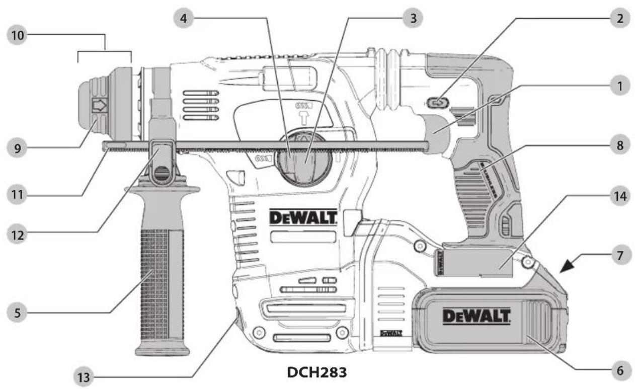 DEWALT DCH243 - 2