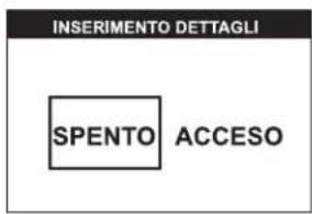 DEWALT DCT411 - Per attivare l'Inserimento dettagli - 2