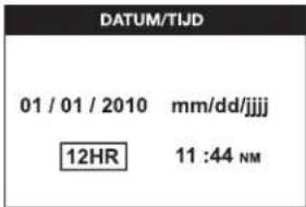DEWALT DCT411 - Datum en tijd wijzigen - 2