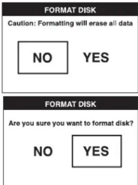 DEWALT DCT411 - AVISO: Se formatar o cartão micro SD, todos os dados serão apagados. - 2
