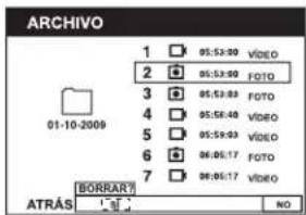 DEWALT DCT411 - Borrar fotografías o vídeos individuales - 4