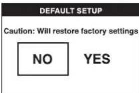 DEWALT DCT411 - Ændring af standardindstilling [DEFAULT SETUP] - 2