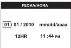 DEWALT DCT411 - Configuración de fecha y hora - 1