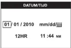 DEWALT DCT411 - Installatie van datum en tijd - 1