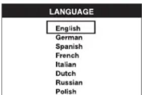 DEWALT DCT411 - Configurar idioma [LANGUAGE] - 1